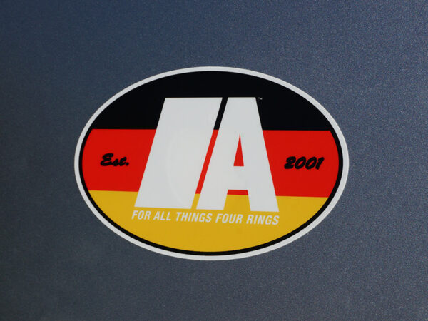 Audizine "German Oval" Kiss-Cut Sticker