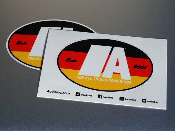 Audizine "German Oval" Kiss-Cut Sticker